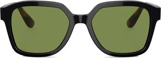 Brunello Cucinelli square-frame sunglasses - Black