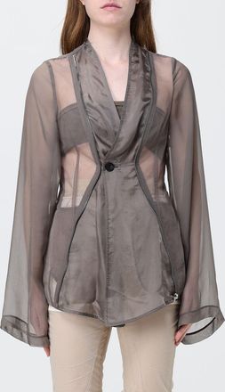 Rick Owens Blazer in nylon trasparente