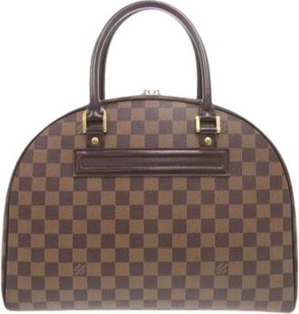 Louis Vuitton Pre-owned Handbags, female, Brown, Size: ONE SIZE Pre-owned Nolita