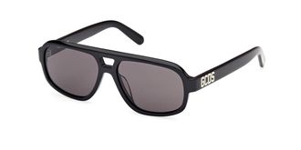 GCDS GD0046 01A Mens Sunglasses Black Size 54