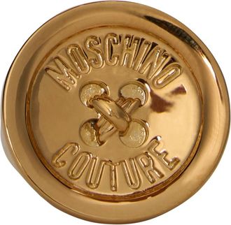 Moschino Anello Couture - - Accessories - Donna - Giallo - S