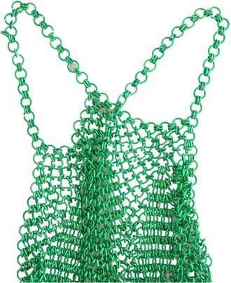 Dolce & Gabbana Sleeveless Tops - Dames - Tops zonder mouwen - Groen - S - Tops