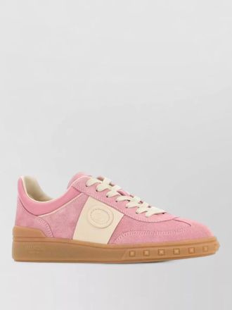 Valentino Garavani upvillage suede sneakers contrast rubber sole