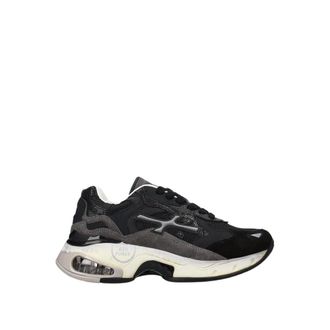 Premiata Sneakers, female, Black, 6 UK, Stylish Sharkyd Womens Shoes