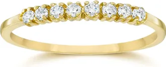 Pompeii3 Diamond Ring 10K Yellow Gold Size Selectable