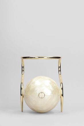 Cult Gaia Borsa a mano Pearl in acrilico beige