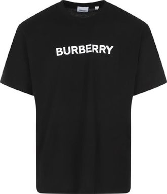 Burberry Harriston Logo Cotton T-Shirt, Size XX-Large