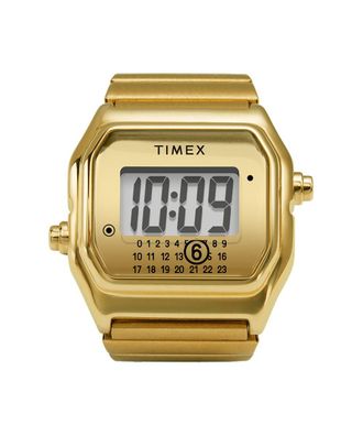 Timex Lab Ring Mm6 Maison Margiela Unisexs Gold Watch TW2Y50100 Stainless Steel - One Size