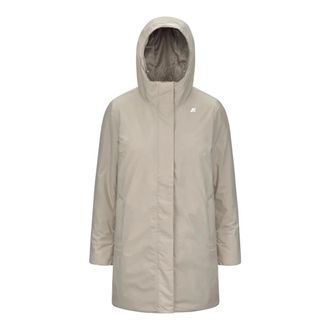 K-Way Mujer, Abrigos, Beige, Talla: L