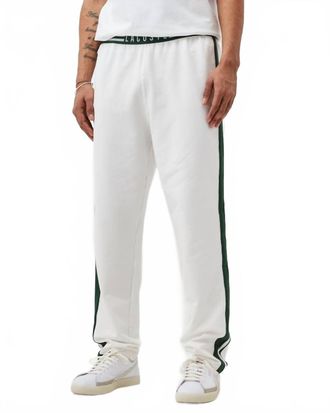 Lacoste Relaxed Fit Joggers In White
