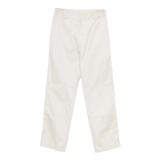 Maison Margiela Wide Trousers, male, White, Size: M Regular Fit Pants