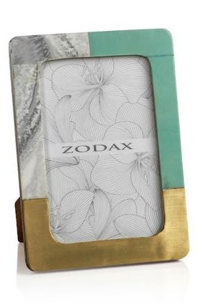 Zodax Apulia Photo Frame in Green/Gray/Gold at Nordstrom Rack