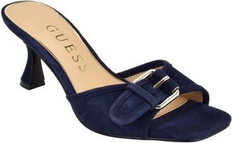 Guess Dista Slide Sandal in Blue at Nordstrom, Size 5.5
