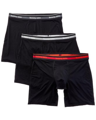 Tommy John 3Pk Comfort Micro 6 Boxer Brief