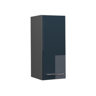 Vicco Armario Colgante Fame-line, Azul Oscuro Alto Brillo, 30 Cm