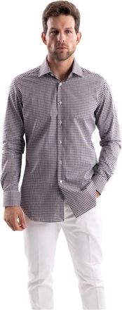 Xacus Camicia Anti-piega - - Shirts - Uomo - Marrone - XL