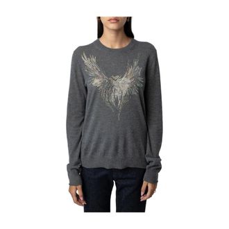 Zadig&Voltaire Donna, Maglie, Grigio, L, new