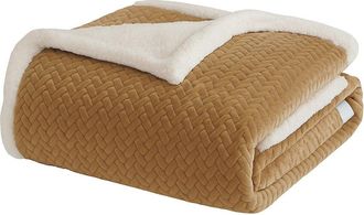 Luxury Home Chevron Braided Throw Blanket