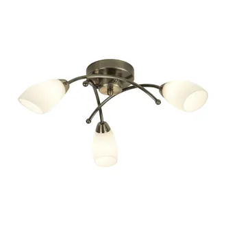 Eglo Eglo - Plafoniera Contemporanea Lyric Music Acciaio Adjustable Vetro 3 Luci G9