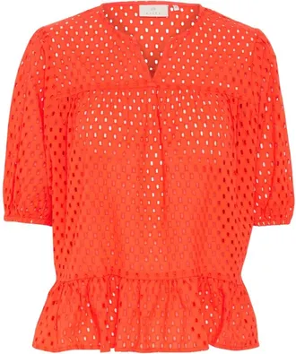 Kaffe Mujer, Blusas y Camisas, Naranja, Talla: 2XL