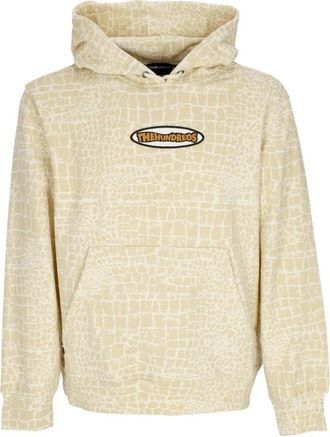 The Hundreds Croc Pullover - Heren - Hoodies - Beige - XL - Katoen - Hoodies & sweatvesten