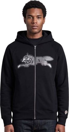 Icecream Black Graphic Logo Hoodie