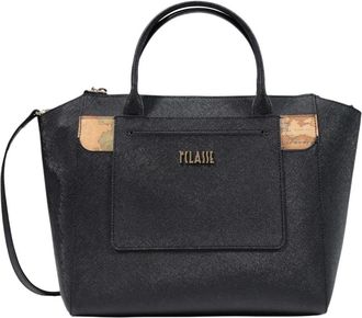Alviero Martini 1A Classe Tassen, Dames, Zwart, ONE Size, Katoen, West City Bag