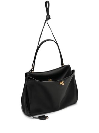Balenciaga leather shoulder bag - Black