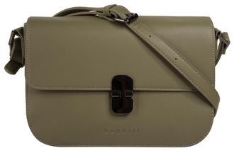 Bugatti Umh&auml;ngetasche BUGATTI NELA, Damen, Gr. B/H/T: 25cm x 18cm x 9cm onesize, gr&uuml;n, Polyurethan (PU), clean, Taschen Umh&auml;ngetasche