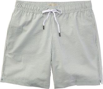 Onia Classic Seersucker Swim Short