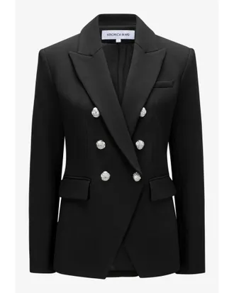 Veronica Beard Miller Dickey Blazer aus Baumwoll-Mix