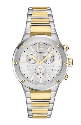 Ferragamo F-80 Chrono Bracelet Watch