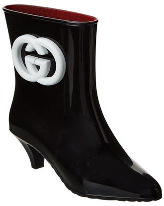 Gucci Interlocking G Rubber Bootie