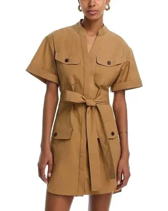 A.L.C. Quinn Dress In Toffee