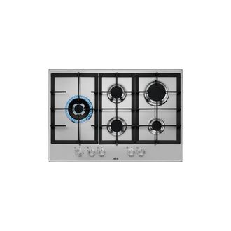AEG Aeg Hgb75520sm Acero Inoxidable Integrado 75 Cm Encimera De Gas 5 Zona(s)