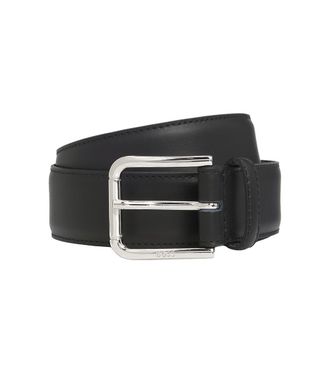 HUGO BOSS Black Logo Buckle Belt