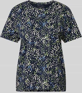 Tom Tailor Regular Fit T-Shirt aus reiner Baumwolle in Dunkelblau, Gr&ouml;&szlig;e XXL