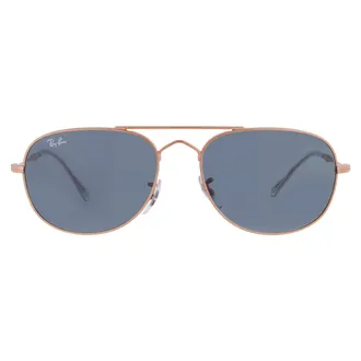 Ray-Ban BAIN BRIDGE Blue Pilot Unisex Sunglasses RB3735 9202R5 57