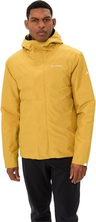 Vaude Regenjacke VAUDE MENS CYCLIST WARM RAIN JACKET II, Herren, Gr. L, savanna, Obermaterial: 100% Polyester. Futter: 100% Polyacryl. Wattierung: 100% Poly