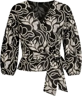 Pennyblack Overhemden, Dames, Zwart, 2Xs, Katoen, Pbpgiusto Shirt