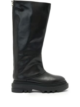 AllSaints Maxie zip-fastening boots - Black