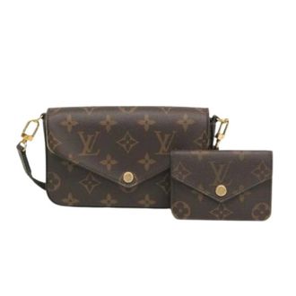 Louis Vuitton Pre-owned Cross Body Bags, female, Brown, Size: ONE SIZE Pre-owned Multi Pochette Felicie M80091