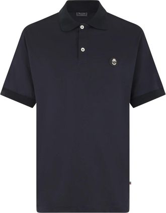 Billionaire Boys Club Jersey polo shirt met korte mouwen - Heren - Polos - Blauw - L - Katoen - Tops
