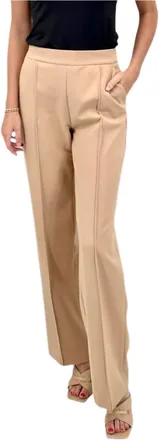 Mac Jeans Chiara Smart Pant In Camel