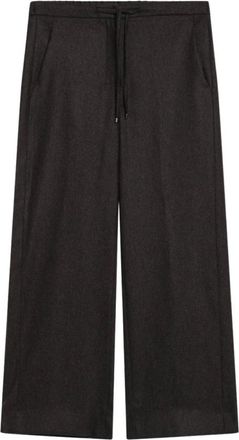 Max Mara Smmfloria Broek - Dames - Broeken - Bruin - Maat: 2XS Wol