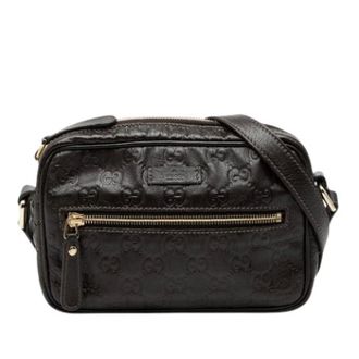 Gucci Pre-owned Cross Body Bags, female, Brown, Size: ONE SIZE Pre-owned Vintage Crossbody Bag