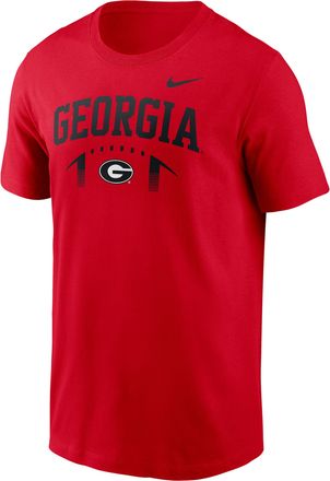 Nike Georgia Primetime Football Icon Nike Mens College T-Shirt in Red | N19965NGBN-MDT