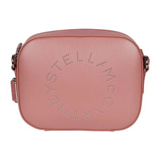 Stella McCartney Stella McCartney, Cross Body Bags, female, Pink, Size: ONE SIZE Logo Camera Crossbody Bag