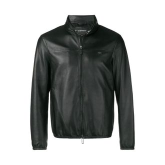 Emporio Armani Heren, Jassen, Zwart, Maat: XL