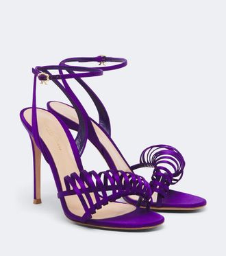 Gianvito Rossi Satin sandals